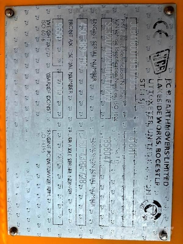 JCB 416 HT Rataslaadurid