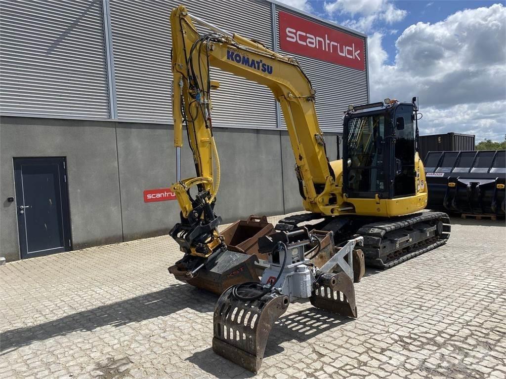Komatsu PC80MR-5EO Ratasekskavaatorid