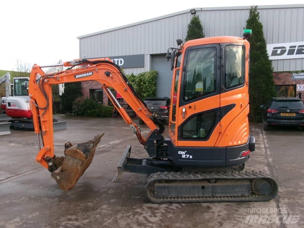 Doosan DX 27 Z Miniekskavaatorid < 7 t