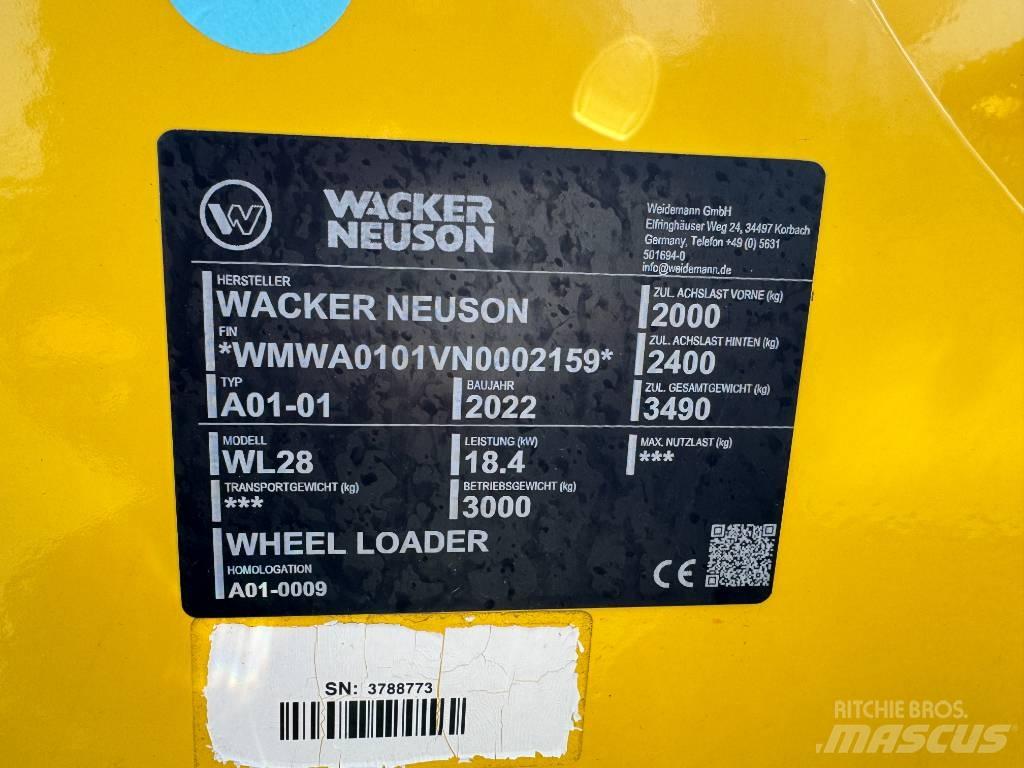 Wacker Neuson WL28 Rataslaadurid