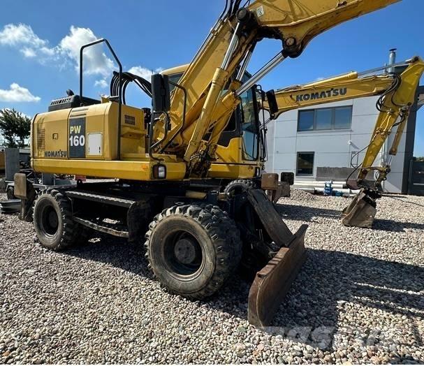 Komatsu PW 160-7E0 Ratasekskavaatorid