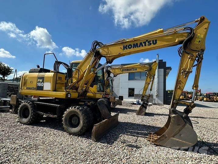 Komatsu PW 160-7E0 Ratasekskavaatorid