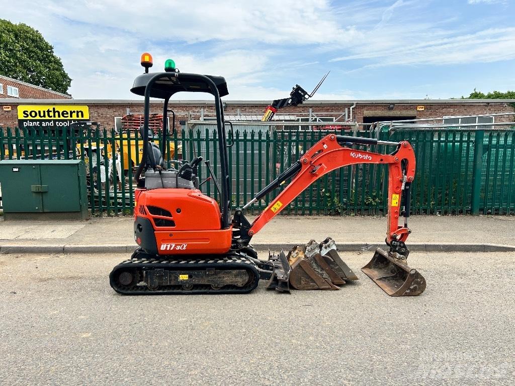 Kubota U 17-3 Miniekskavaatorid < 7 t