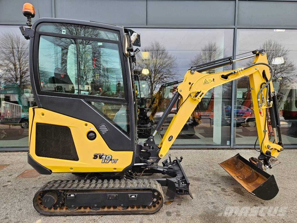 Yanmar SV 19 VT Miniekskavaatorid < 7 t