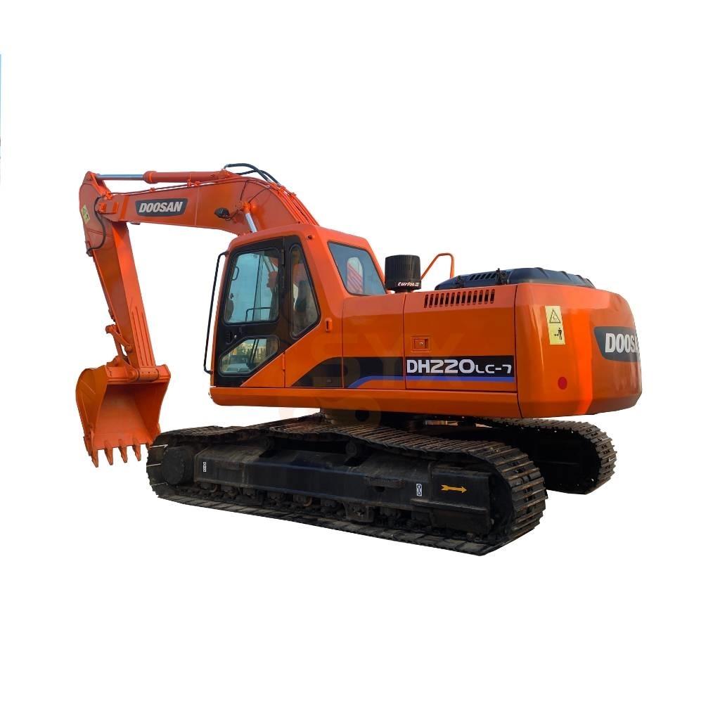 Doosan 220 LC-7 Roomikekskavaatorid