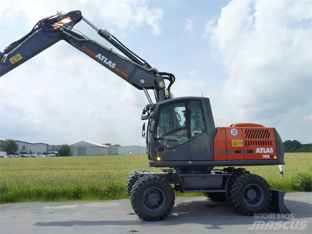 Atlas 190W Stage V Ratasekskavaatorid