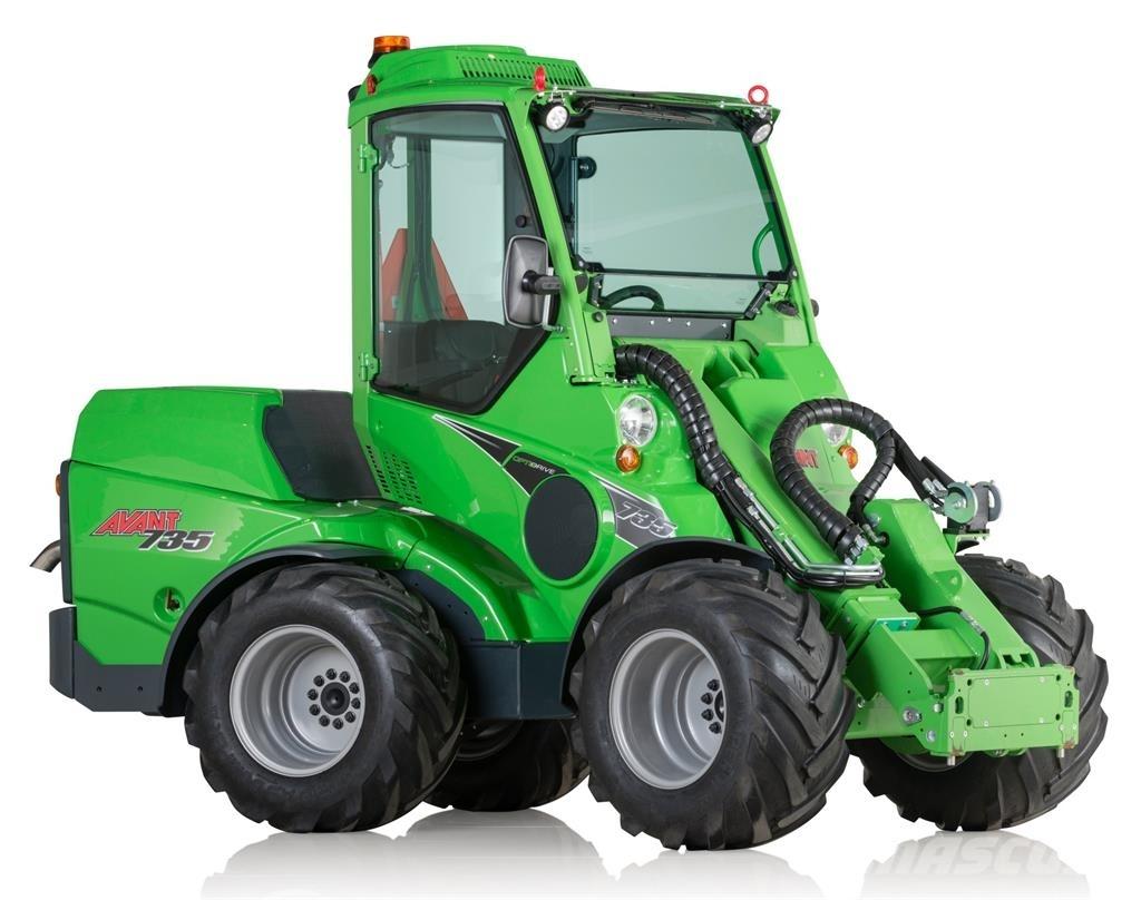 Avant 735 Rataslaadurid