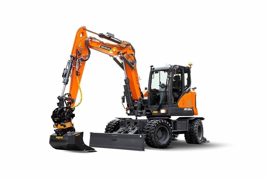 Develon DX100W-7 Ratasekskavaatorid