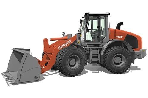 Weycor AR580 Rataslaadurid