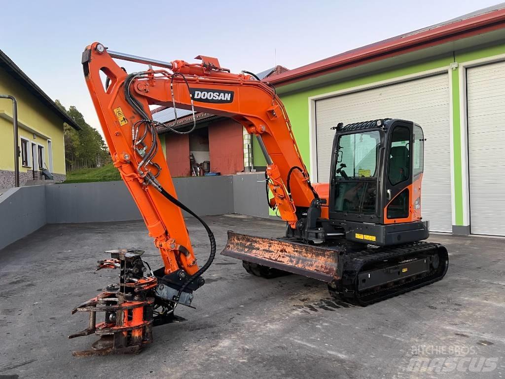Doosan DX85R-3 Väikeekskavaatorid 7t-12t