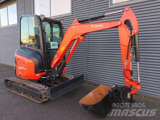 Kubota u27-4 Miniekskavaatorid < 7 t