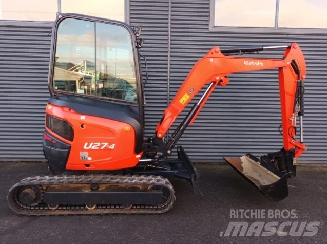 Kubota u27-4 Miniekskavaatorid < 7 t
