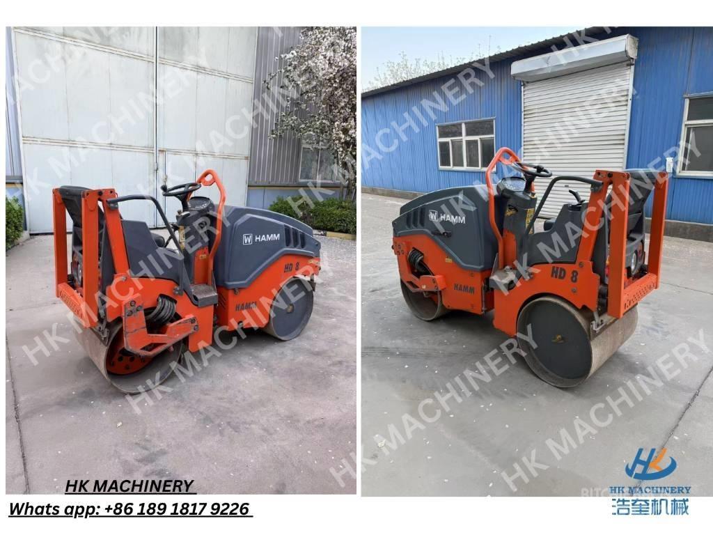 Hamm HD8VV Tandemrullid