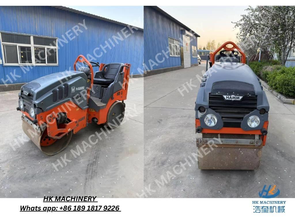 Hamm HD8VV Tandemrullid