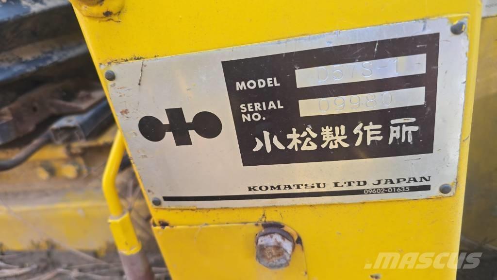 Komatsu D 57 S-1 Roomiklaadurid