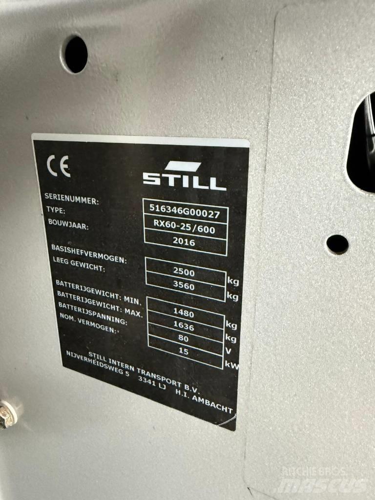 Still RX60-25 Elektritõstukid