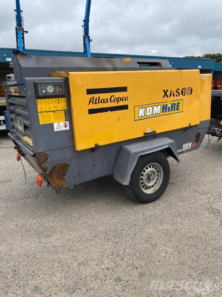 Atlas Copco XAS 186 Kompressorid