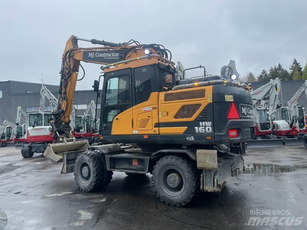 Hyundai HW160 Ratasekskavaatorid