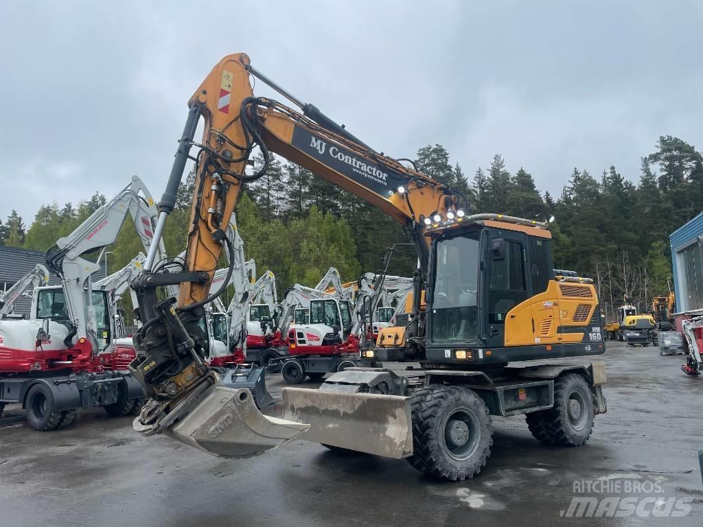 Hyundai HW160 Ratasekskavaatorid