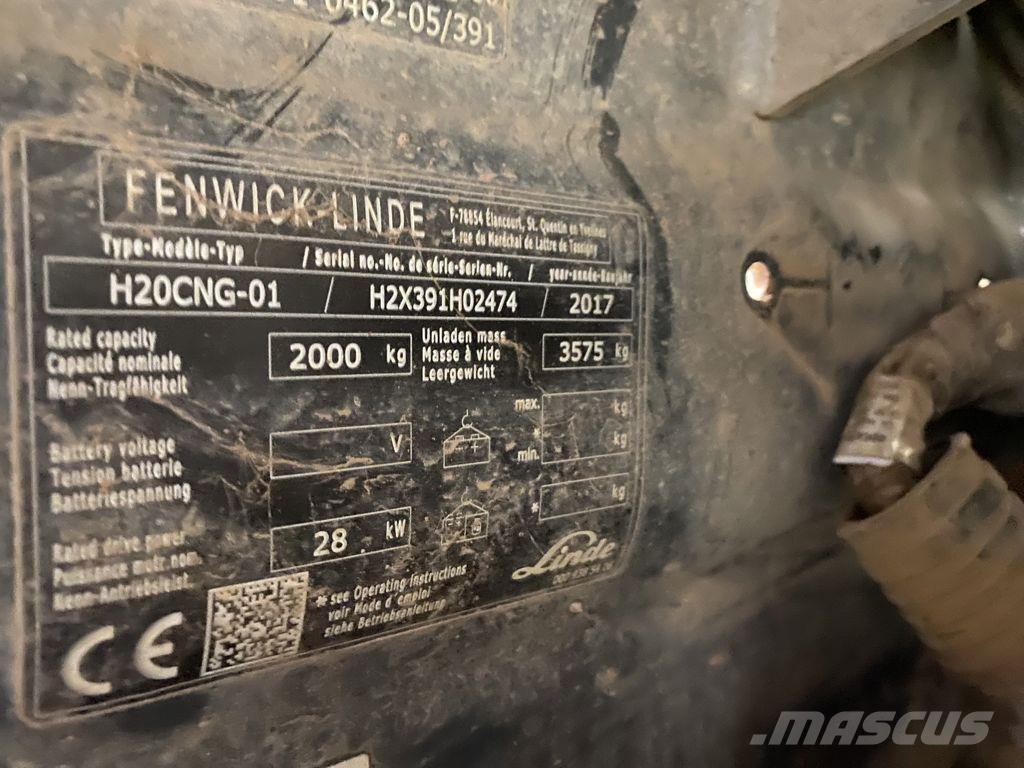 Linde H20T-02 Gaasitõstukid