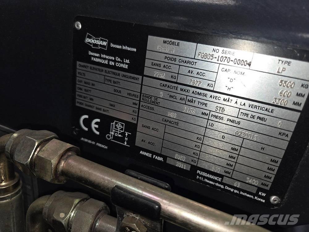 Doosan G 55 C-5 Gaasitõstukid
