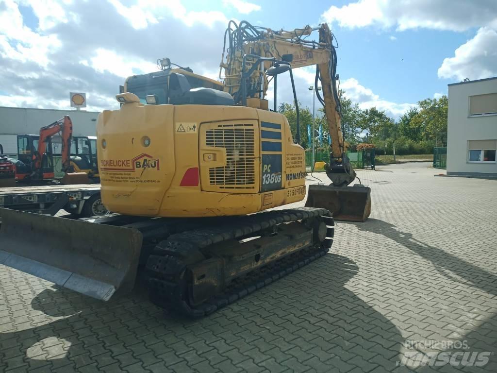 Komatsu PC 138US-11 Roomikekskavaatorid