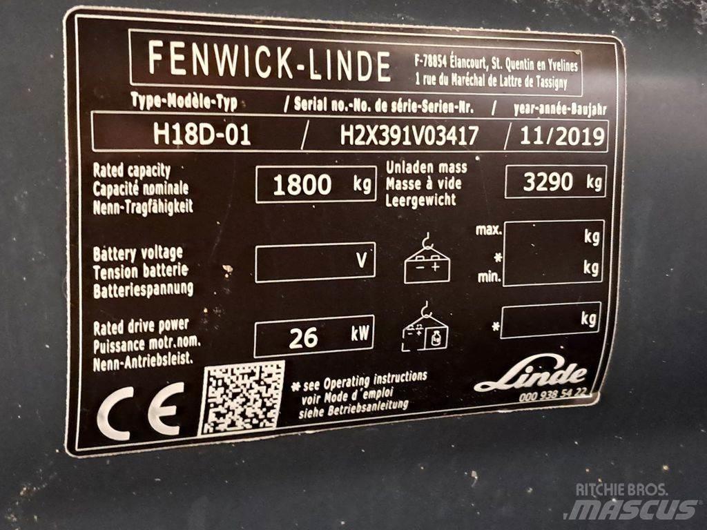 Linde H18D-01 Diiseltõstukid