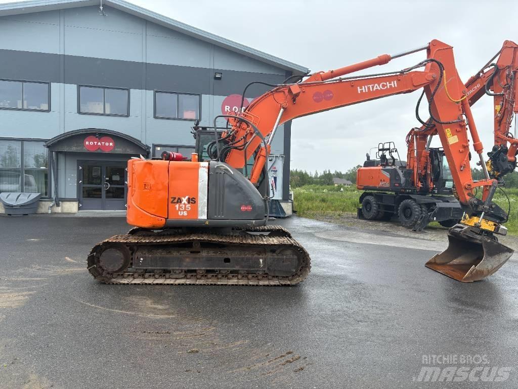 Hitachi ZX135US-3 Roomikekskavaatorid
