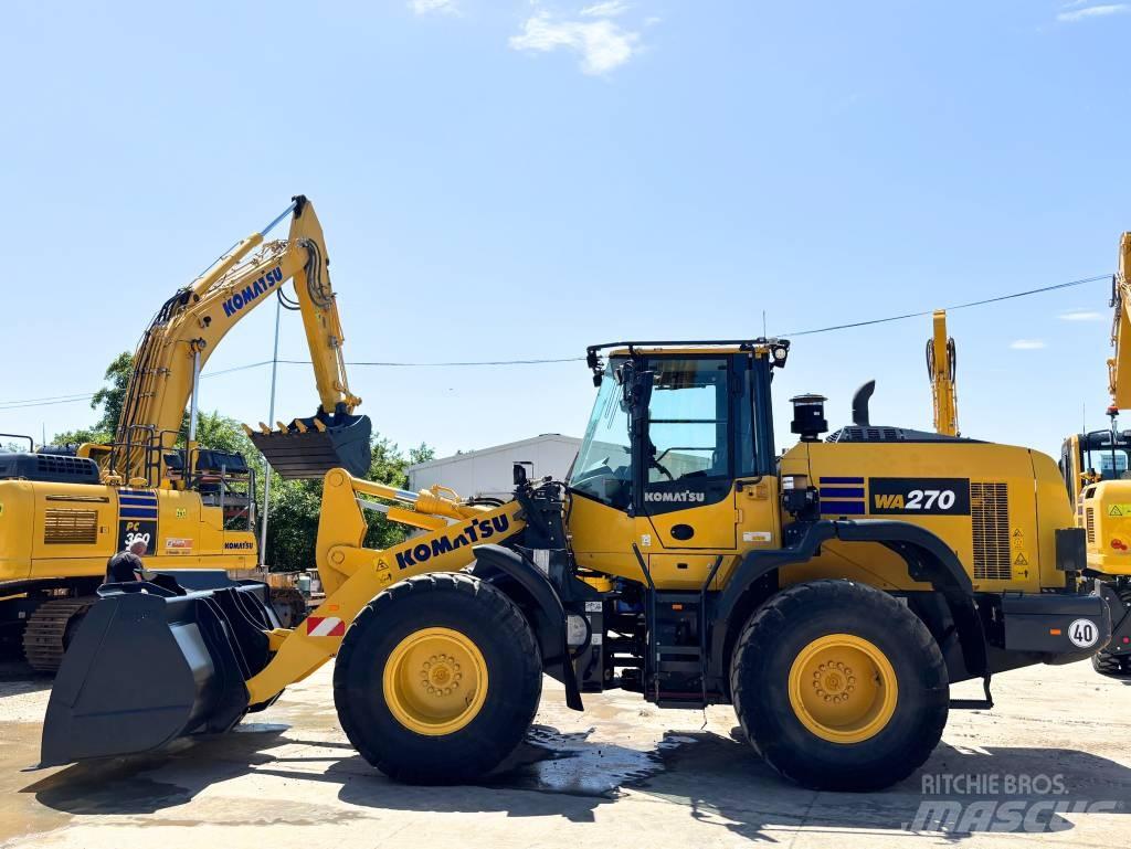 Komatsu WA270-8E0 Rataslaadurid