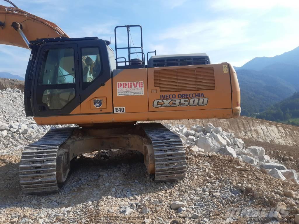 CASE CX 350 D Roomikekskavaatorid