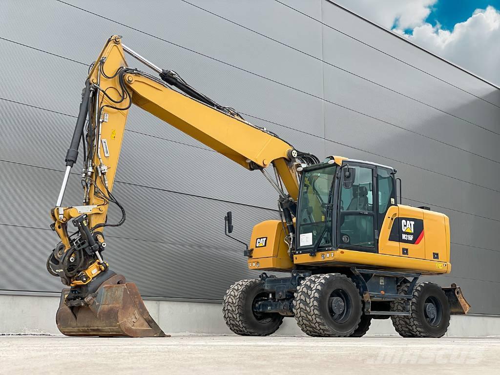CAT M316F Ratasekskavaatorid