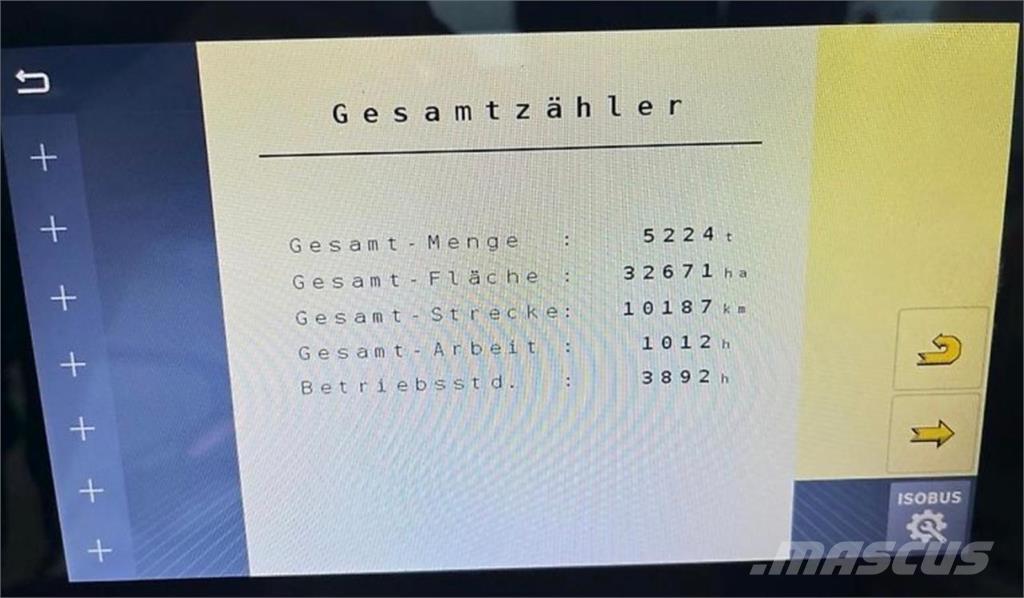 Rauch AGT 6036 Mineraalväetise laoturid