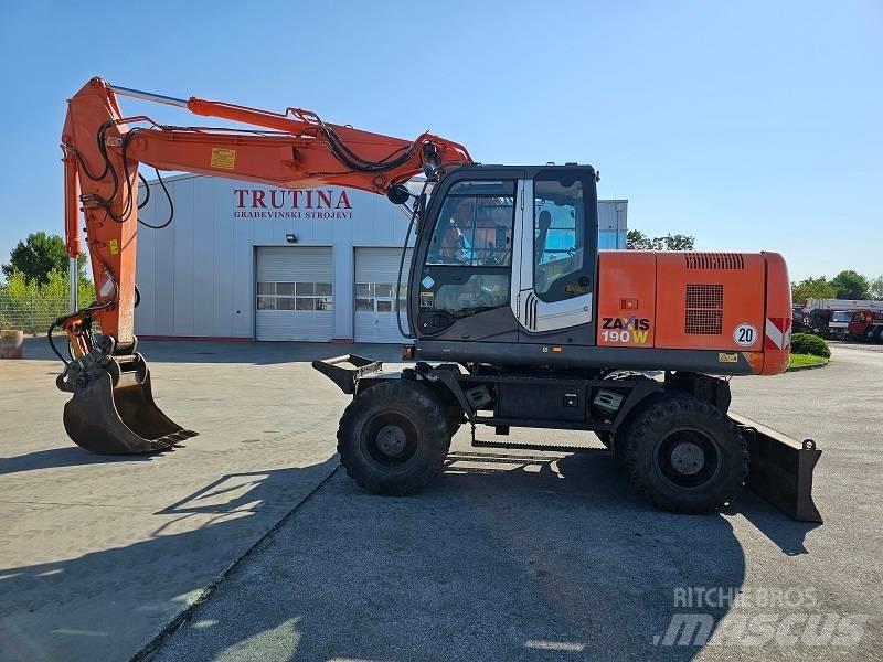 Hitachi ZX 190 W-3 Ratasekskavaatorid