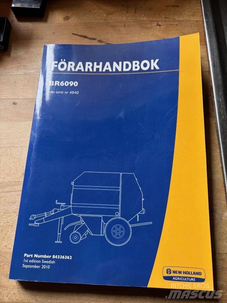 New Holland BR 6090 Ruloonpressid