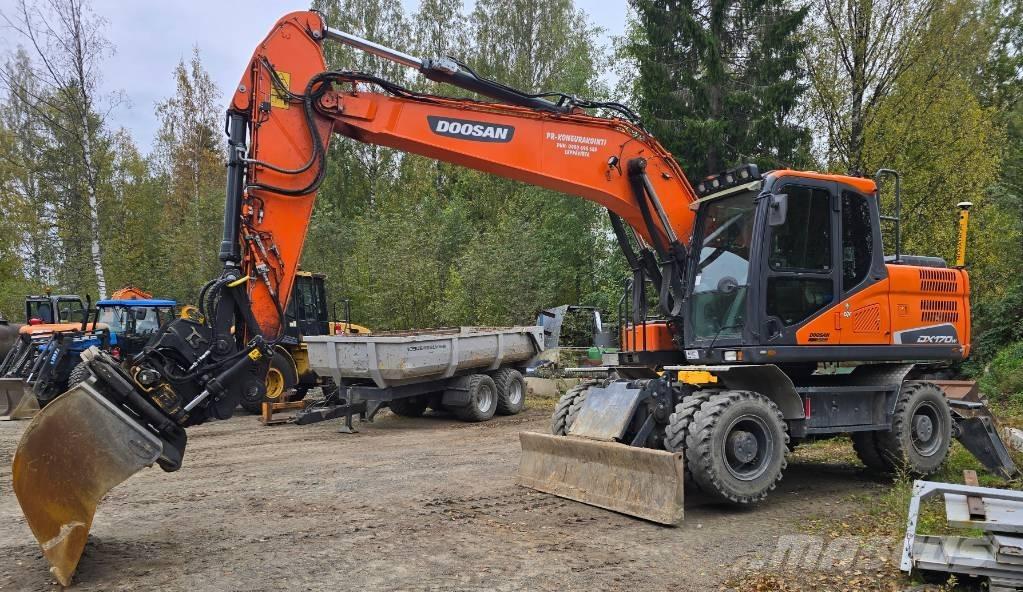 Doosan DX 170 W-5 Ratasekskavaatorid