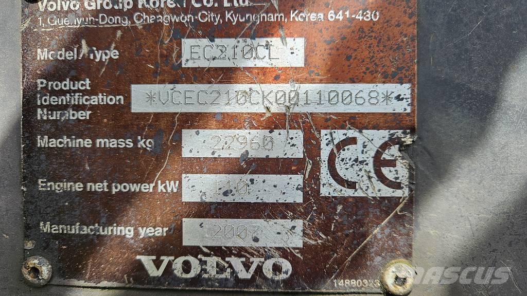 Volvo EC 210 C L Roomikekskavaatorid