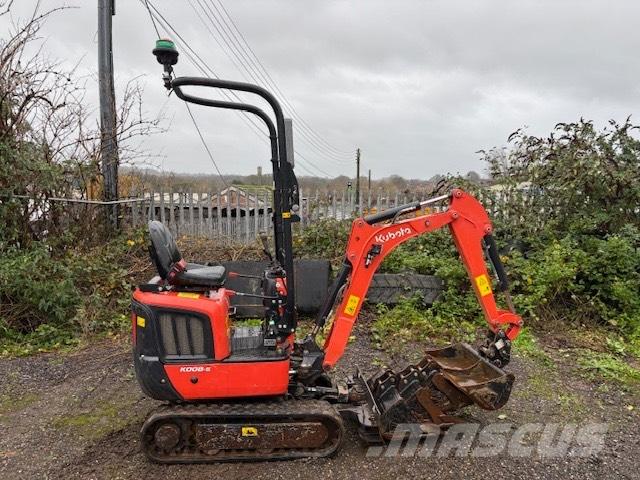 Kubota K 008-5 Miniekskavaatorid < 7 t