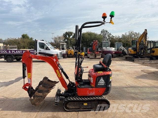 Kubota K 008-5 Miniekskavaatorid < 7 t