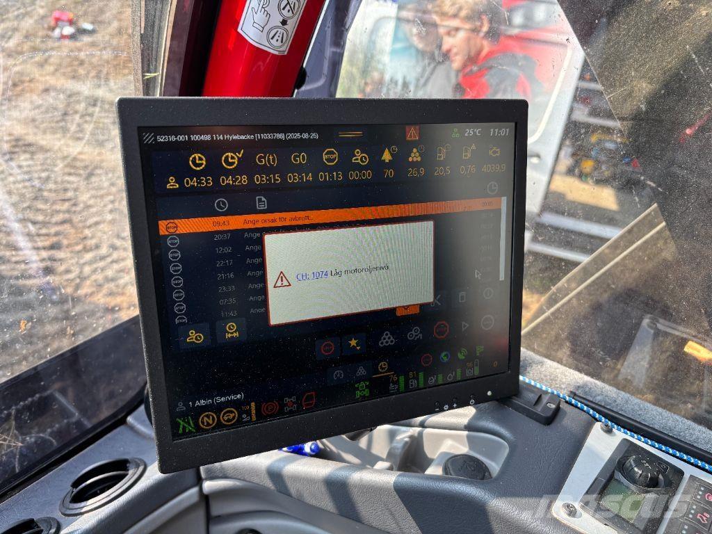 Komatsu 931XC Harvesterid