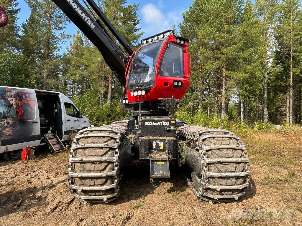 Komatsu 931XC Harvesterid