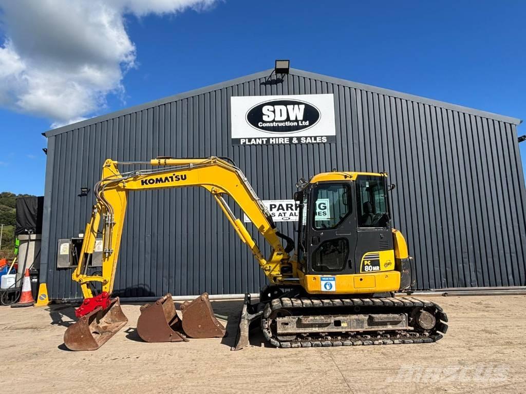 Komatsu PC 80 MR Väikeekskavaatorid 7t-12t