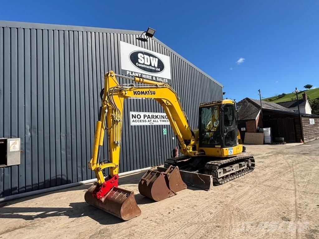 Komatsu PC 80 MR Väikeekskavaatorid 7t-12t