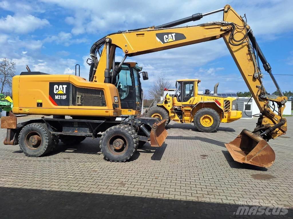 CAT M 318 F Ratasekskavaatorid