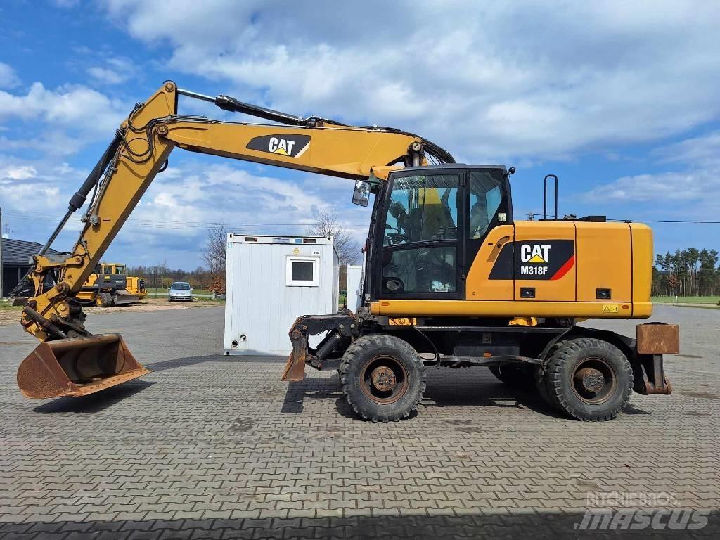 CAT M 318 F Ratasekskavaatorid