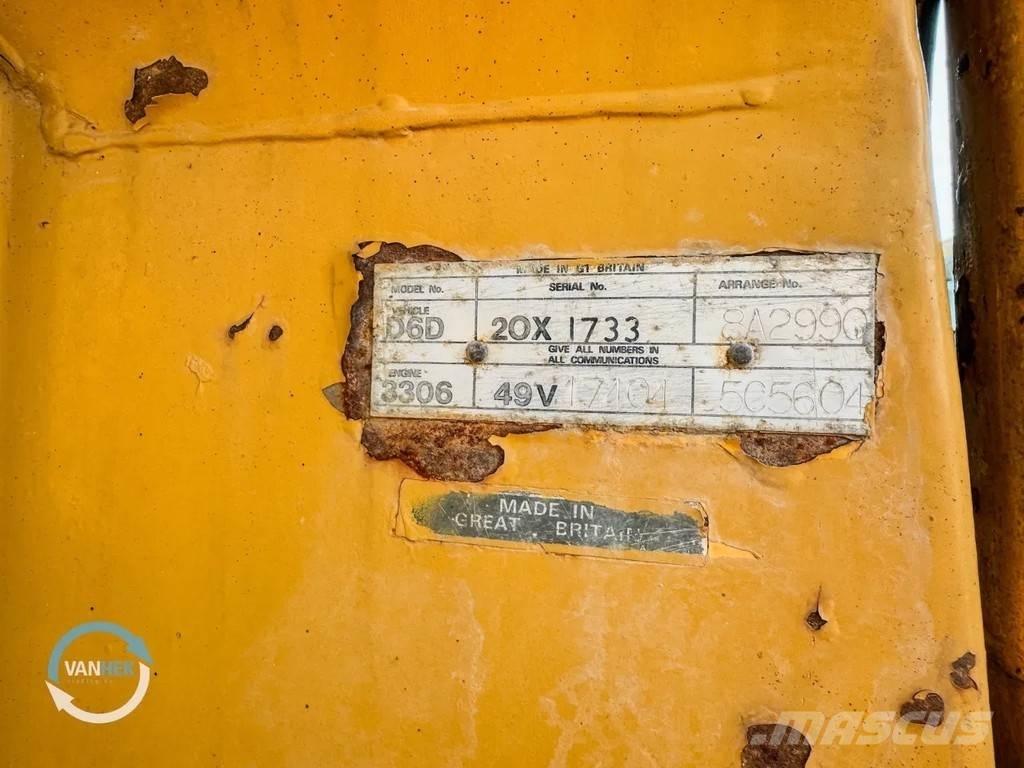 CAT D6D Buldooserid