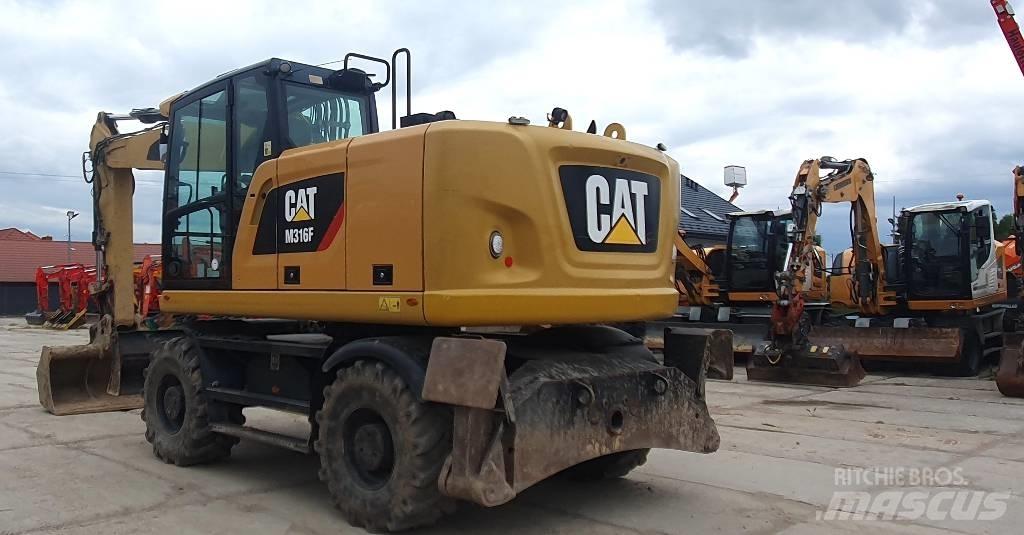 CAT M316F Ratasekskavaatorid