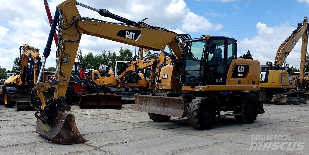 CAT M316F Ratasekskavaatorid