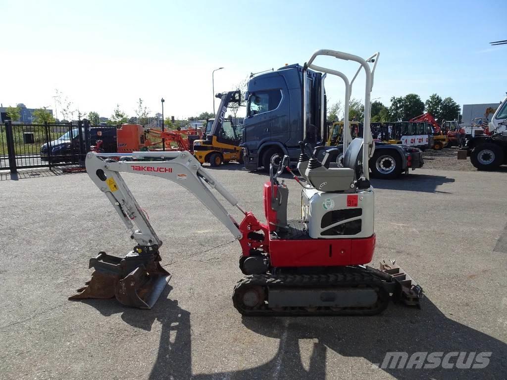 Takeuchi TB210 Miniekskavaatorid < 7 t