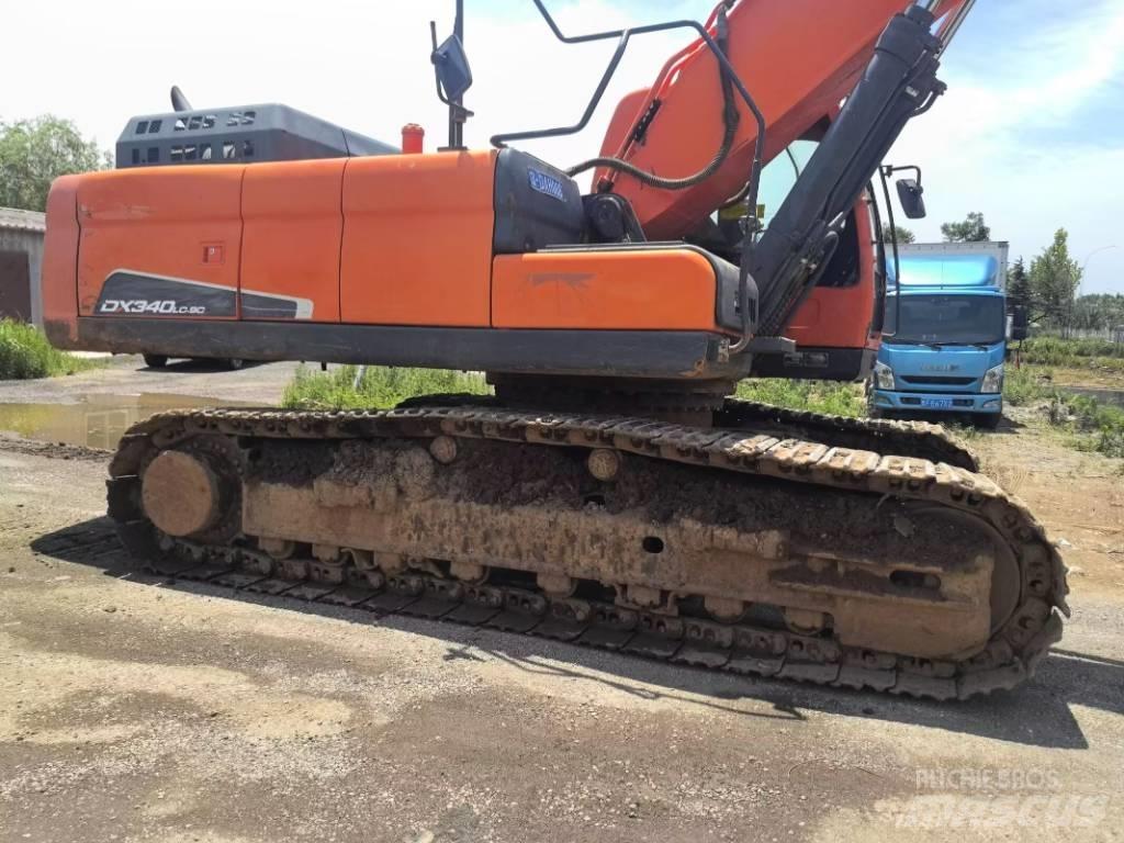 Doosan DX 340 LC-9C Roomikekskavaatorid