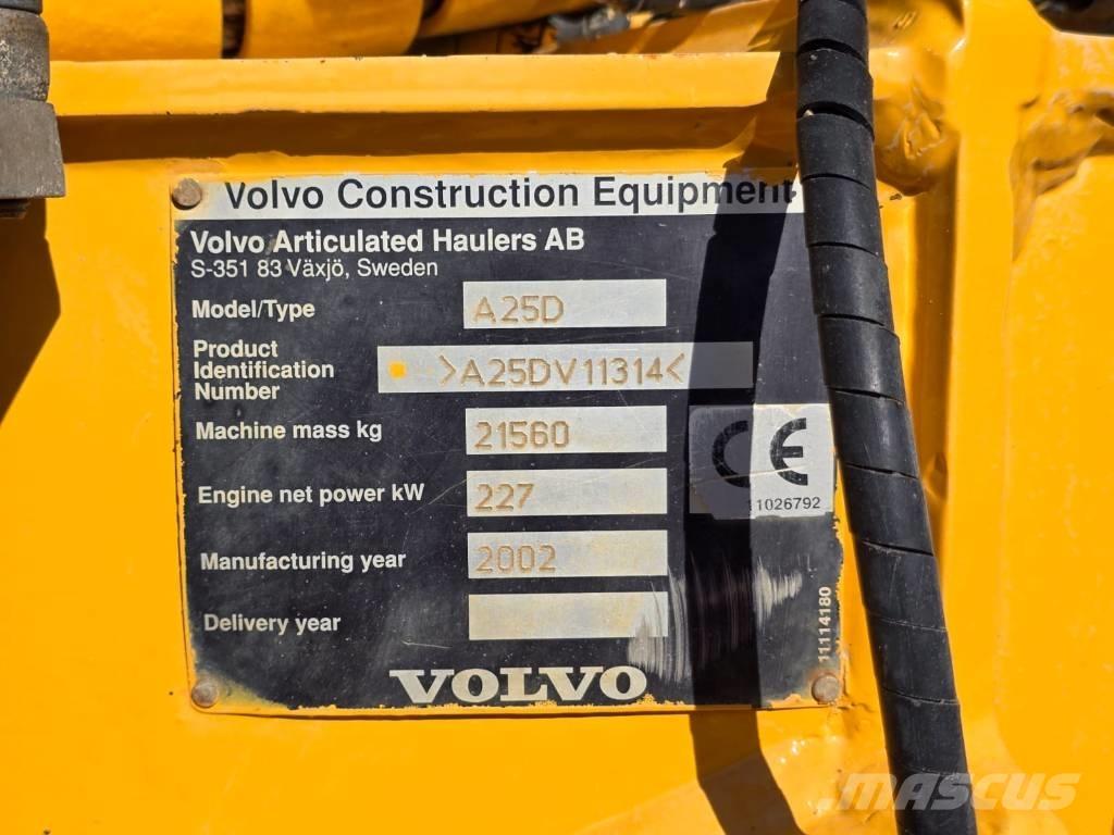 Volvo A25 D Väikekallurid